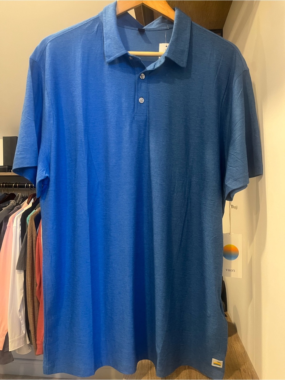 Vuori Men’s Royal Blue Polo